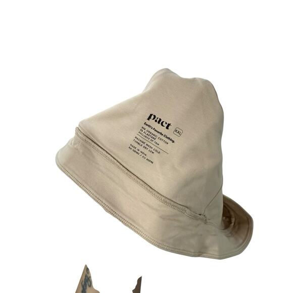 Pact Women Bra 2XL Beige Bralette Jersey Strap Adjustable Organic Cotton - Picture 4 of 4